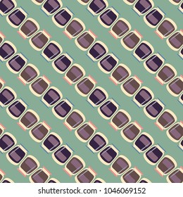 Jars with rustic home canning new seamless pattern for background.