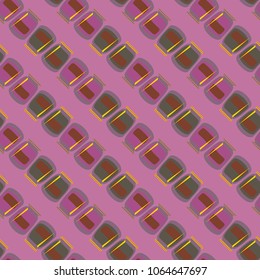 Jars with rustic home canning new seamless pattern for background.