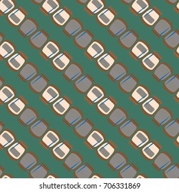 Jars with rustic home canning new seamless pattern for background.