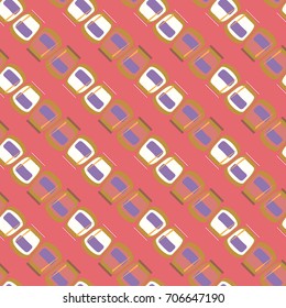Jars with rustic home canning new seamless pattern for background.