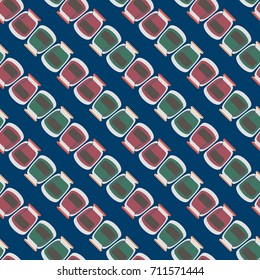 Jars with rustic home canning new seamless pattern for background.