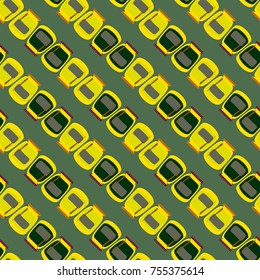 Jars with rustic home canning new seamless pattern for background.