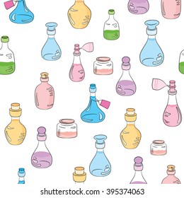 Jars seamless pattern