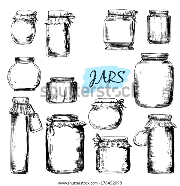 2,145 Canning Jar Drawings Images, Stock Photos & Vectors | Shutterstock