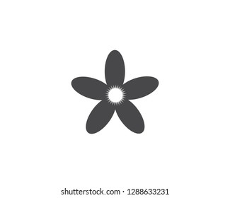 Jasmine flower icon vector illustration design logo template - Vector