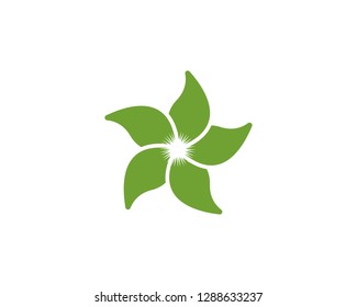Jasmine flower icon vector illustration design logo template - Vector