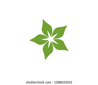 Jasmine flower icon vector illustration design logo template - Vector