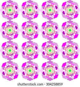 jasmine flower pattern colorful