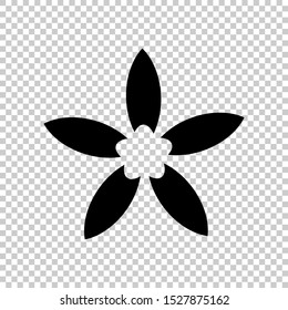 jasmine icon flat vector illustration