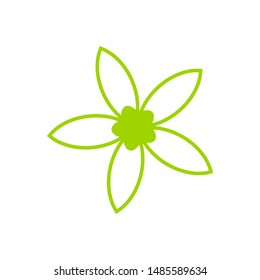 jasmine icon symbol design vector