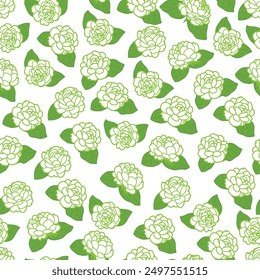 jasmine seamless pattern  with leaf.eps
