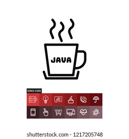 Java vector icon