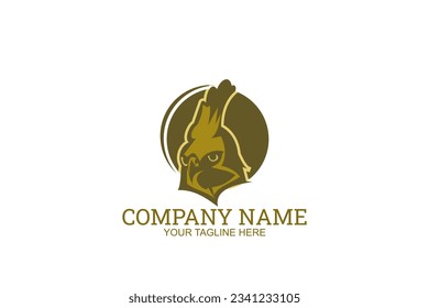 Ilustración vectorial del logotipo de la compañía Javan Eagle. Adecuado para empresas de negocios, empresas modernas, etc.