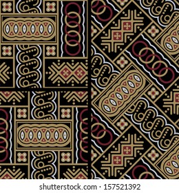 Javanese Batik Seamless Pattern (Set A2)