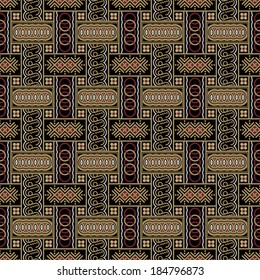 Javanese Batik Seamless Pattern - Set A2 Horizontal