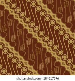 Javanese Batik Seamless Pattern - Set E2 Parang