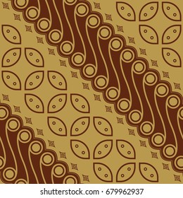Javanese Batik Seamless Pattern - Set C4