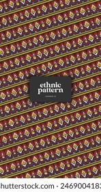 Javanese Ethnic illustration for background