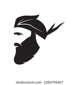 Javanese hat symbol or blangkon
 icon,logo illustration design template