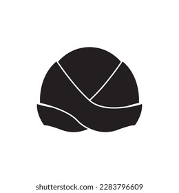 Javanese hat symbol or blangkon
 icon,logo illustration design template