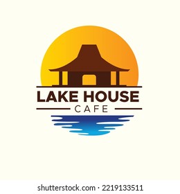 Javanese House Cafe Logo Vector Design