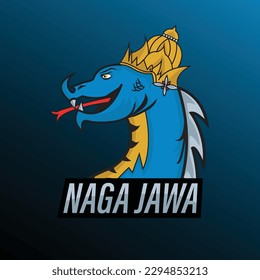 Javanese mythology named naga jawa who guard some place