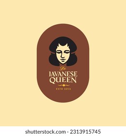 Javanese-Logo-Design der Königin