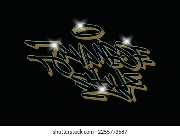 JAVANESE STYLE word graffiti tagging style