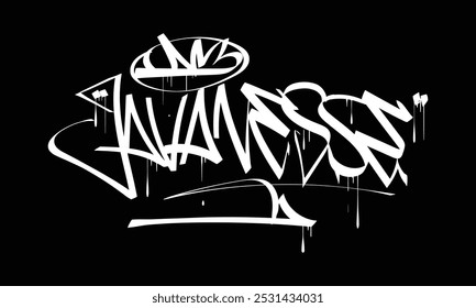 JAVANESSE graffiti tag style design