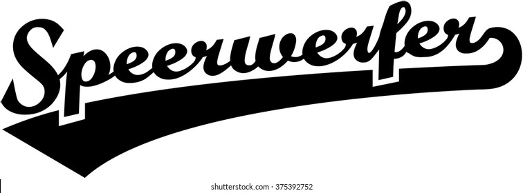 Javelin throw german word retro