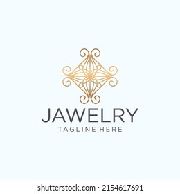jawerly logo icon design vector 