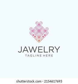 vector de diseño de icono de jawerly 