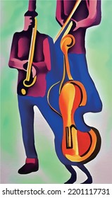 Jazz Ball Poster Vektorgrafik