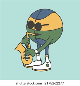 Jazz Ball Tshirt Vector Design