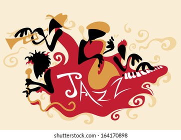 Jazz Band Abstract