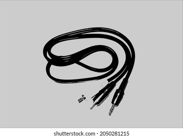 
Jazz band icon. Group of black musical instruments isolated on a white background. Vector illustration for concert festival party