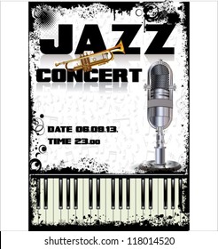 Jazz concert  poster