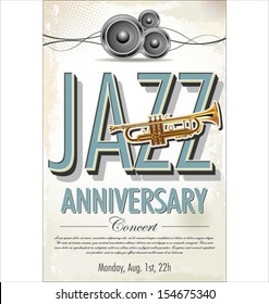 Jazz concert poster