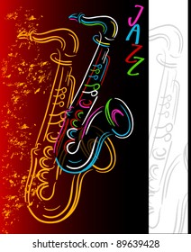 Jazz concert poster