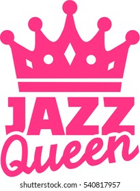 Jazz dance queen with crown