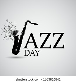 Jazz-Day-Hintergrund. Vektorillustration-Illustration EPS10