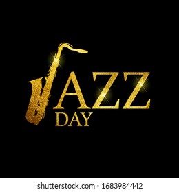 Jazz Day Background. Vector Illustration EPS10