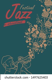 Jazz Festival Gig Poster Flyer Template