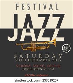 Jazz festival poster