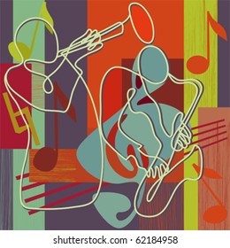 Jazz - festival poster or CD cover