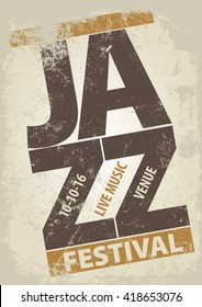 Jazz Festival Poster Template