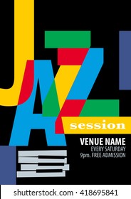 Jazz Festival Poster Template