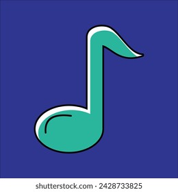 Jazz Groovy Element Vector Design