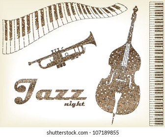 Jazz instruments
