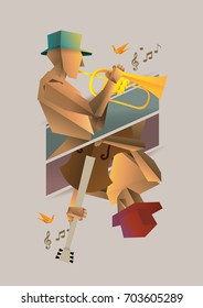 JAZZ MAN ORIGAMI 1